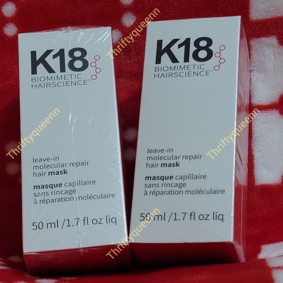 K18 Leave-In Repair Hair Mask SET of 2 Treatments to Repair Dry or Damaged Hair - Picture 12 of 12